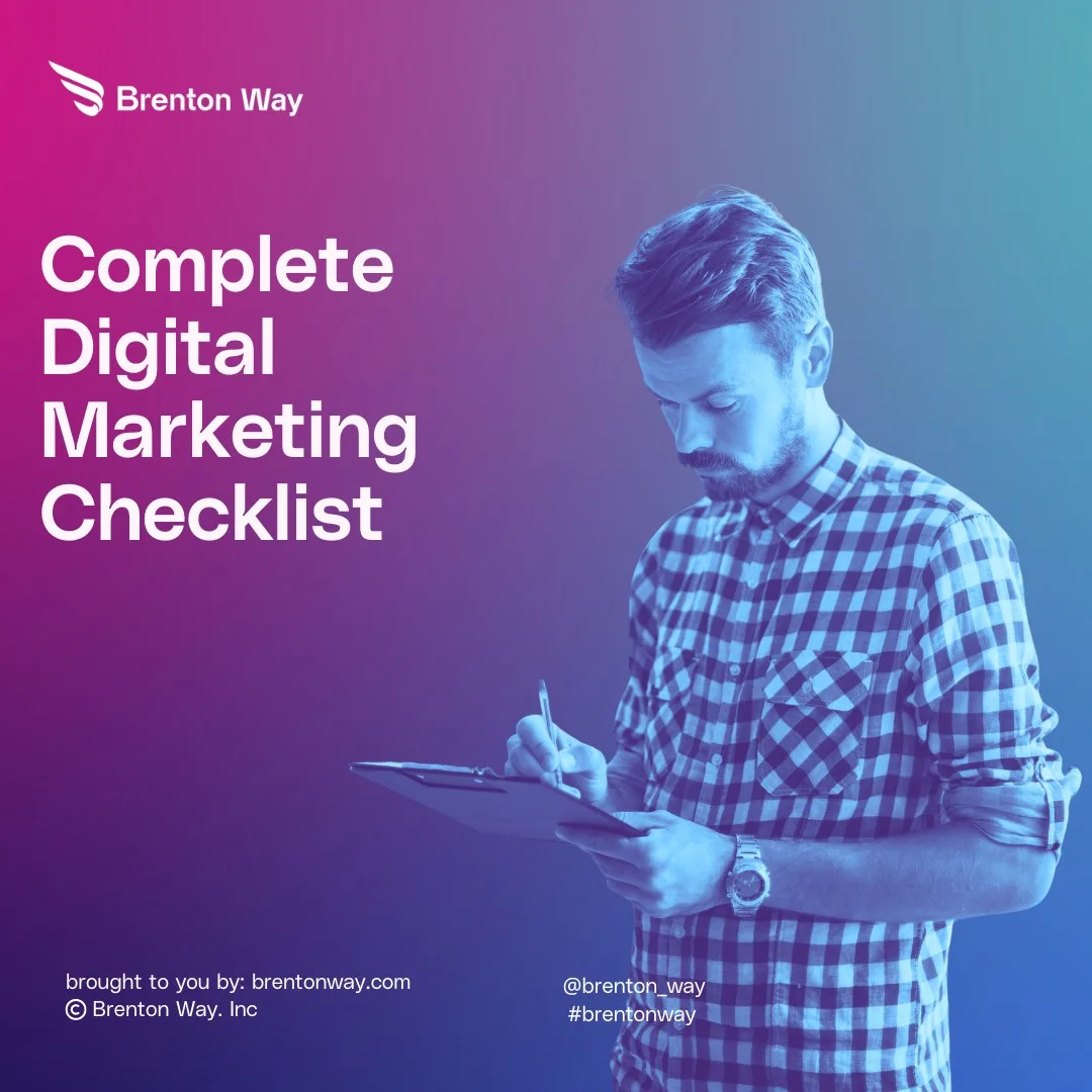 digital marketing checklist